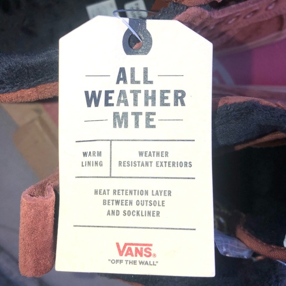 Vans SK8-HI MTE Shoes Sequoia NWT - Picture 5 of 6